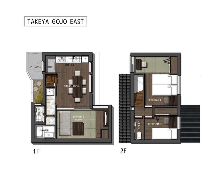 Takeya Gojo Villa Kyoto Buitenkant foto