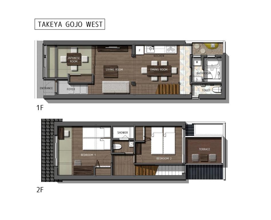 Takeya Gojo Villa Kyoto Buitenkant foto